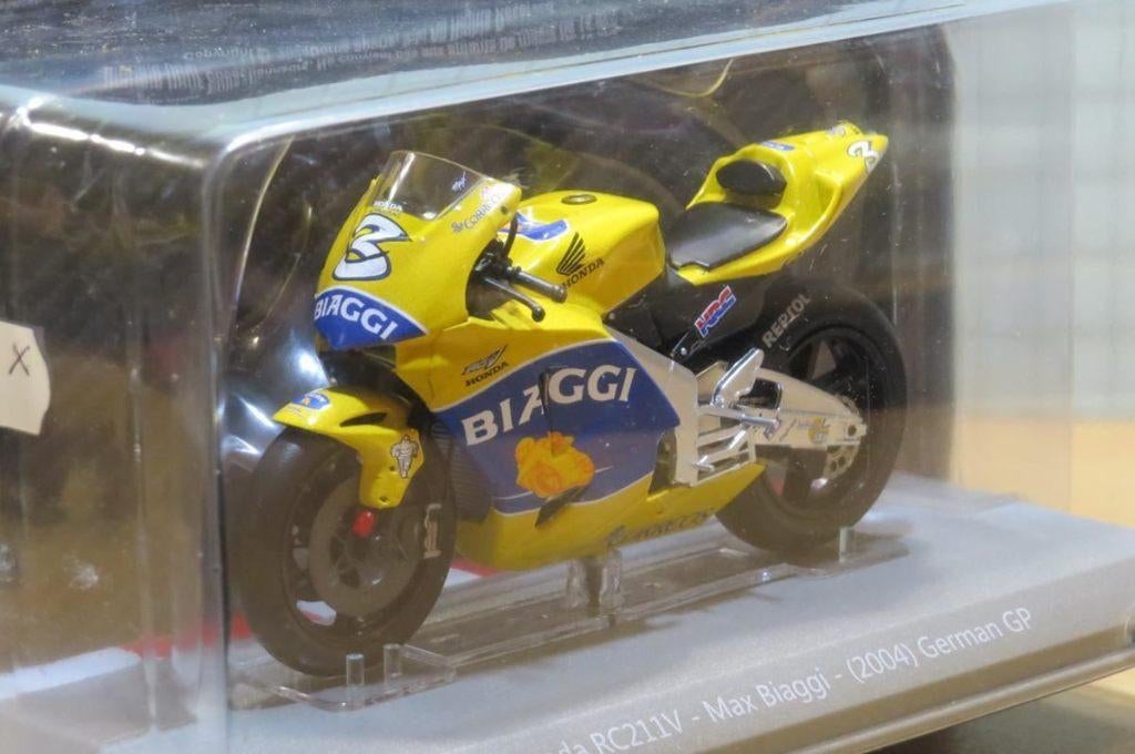 Max Biaggi Honda RC211V 2004 1:18 diecast, Overige merken, Serviceclientele@altaya.be, Nieuw, Ophalen of Verzenden