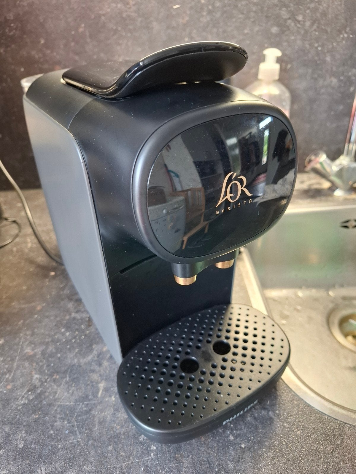 Philips L'Or Barista Sublime capsulemachine, Ophalen, Koffiemachine, Zo goed als nieuw, 2 tot 4 kopjes