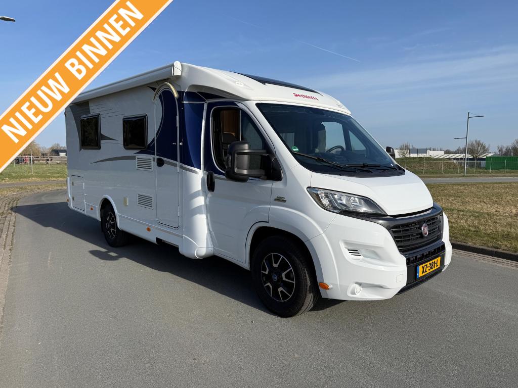 Dethleffs Trend 6857 zeer mooi en compact, Caravans en Kamperen, Campers, Afzuigkap, Ringverwarming, Fiat, Bedrijf