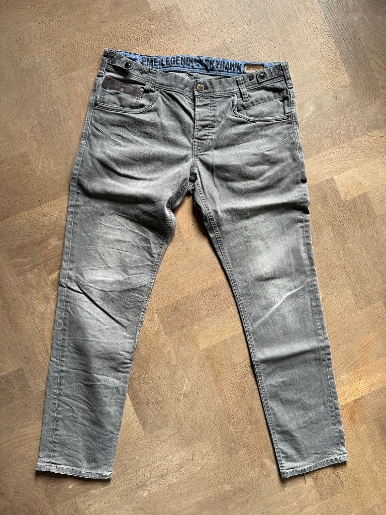 PME Legend - Skyhawk - 38/34 - goede staat - grijs, W36 - W38 (confectie 52/54), Ophalen of Verzenden, Grijs, Pme Legend
