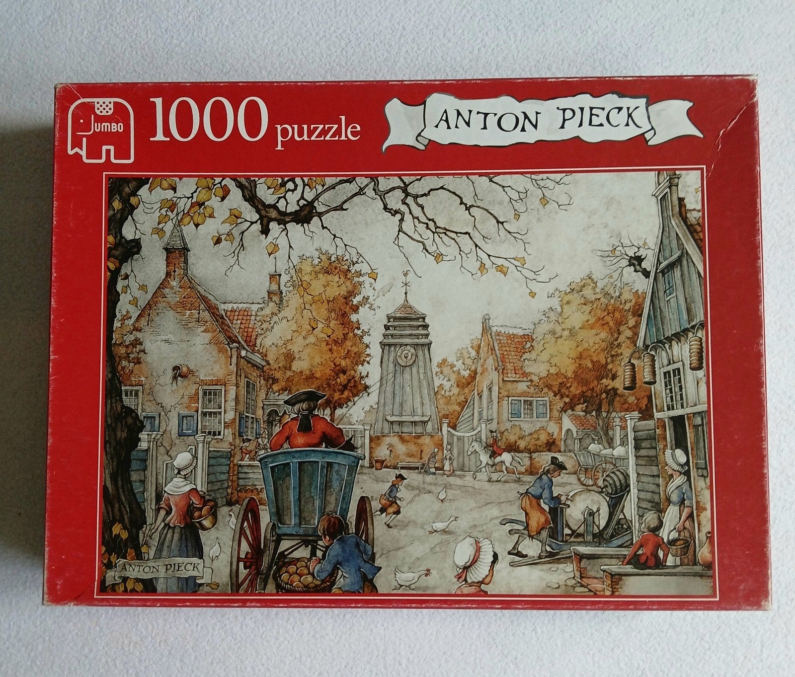 Jumbo Anton Pieck Legpuzzel 1000 stukjes, Ophalen, 500 t/m 1500 stukjes, Gebruikt, Legpuzzel