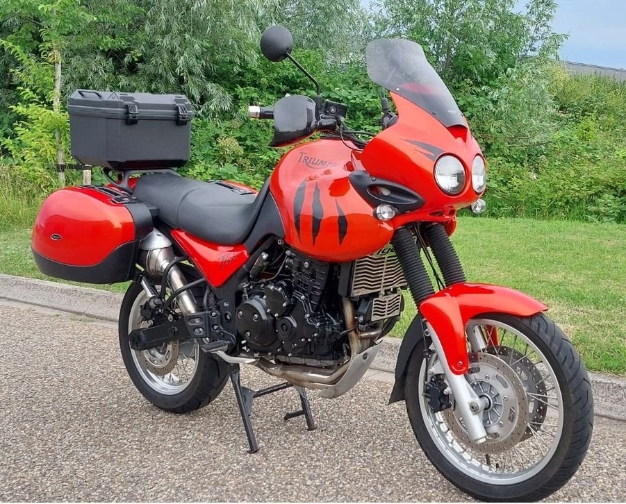 TRIUMPH 955 I TIGER 2004 46dkm ! + optie\'s , inruil kan, Motorrijbewijs A, Bedrijf, Meer dan 35 kW, Toermotor