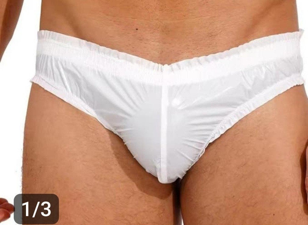 Pvc broekje 2, Verzenden, Zwart, Boxer