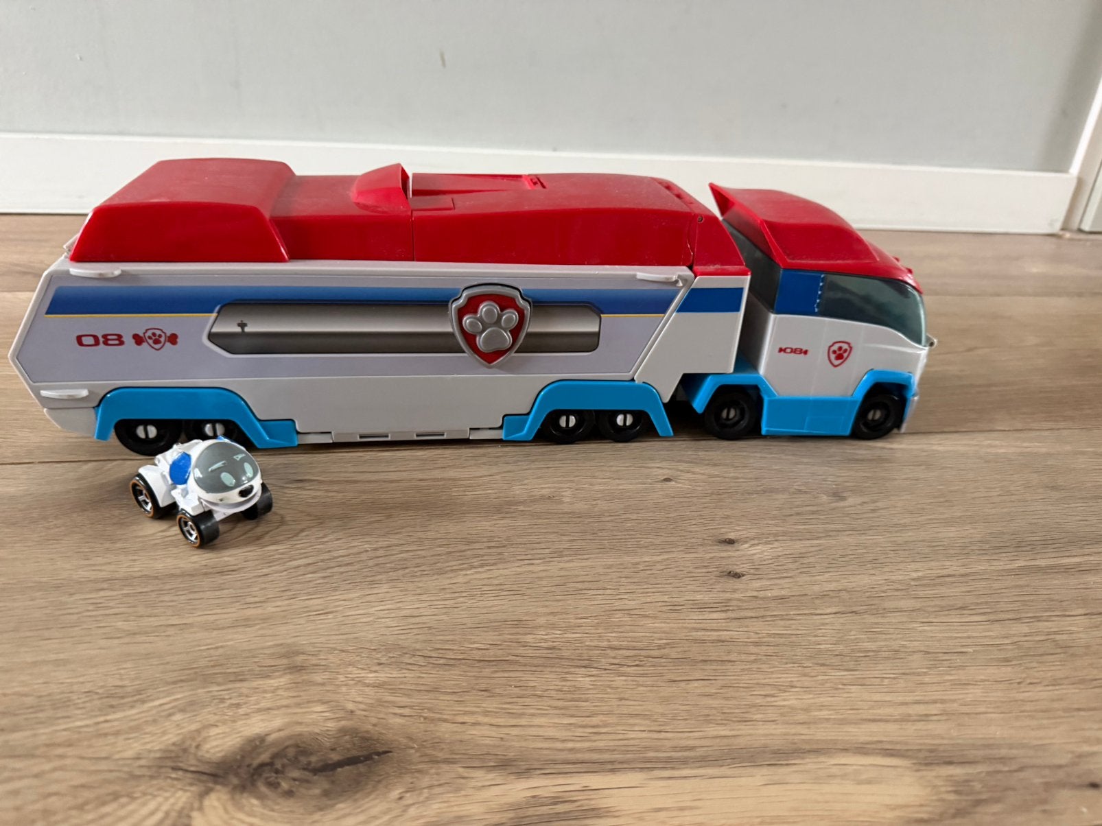 Paw patrol bus incl robohond, Kinderen en Baby's, Ophalen, Gebruikt