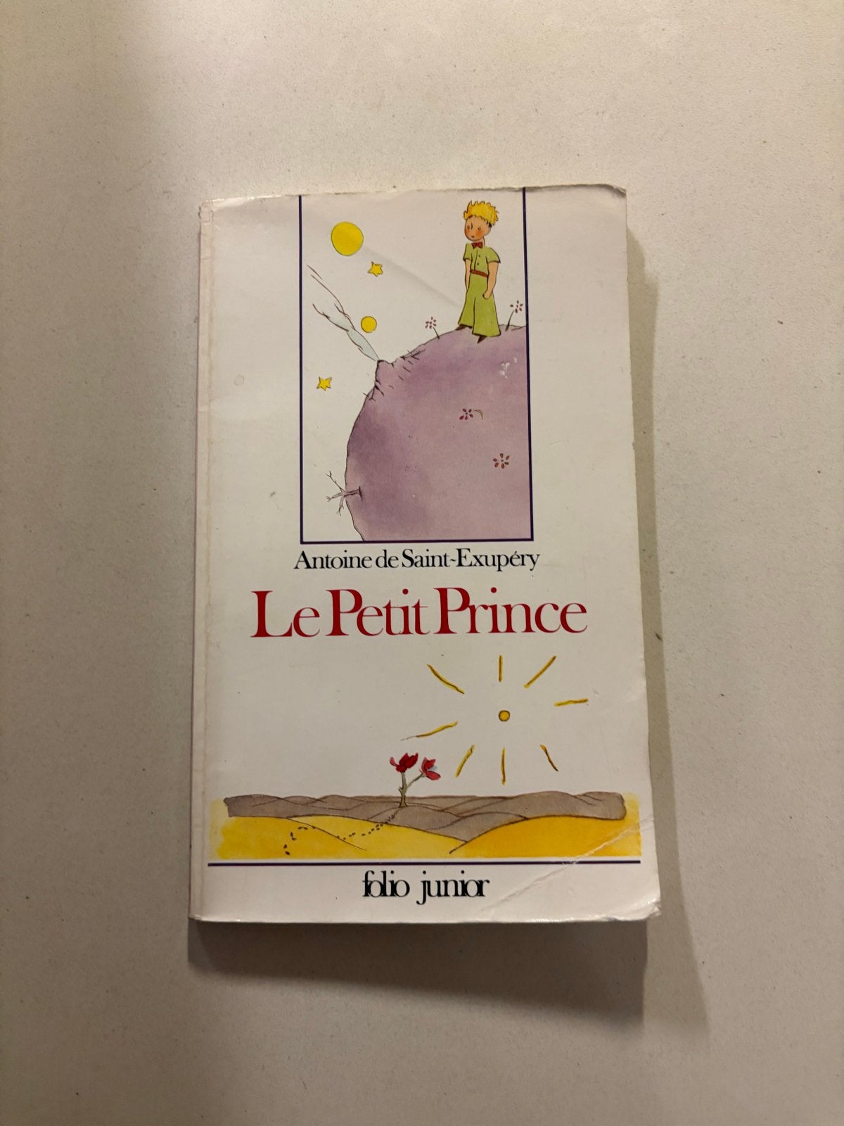 Le Petit Prince - Antoine de Saint-Exupéry (Folio Junior), Boeken, Ophalen of Verzenden, Gelezen, Fictie algemeen