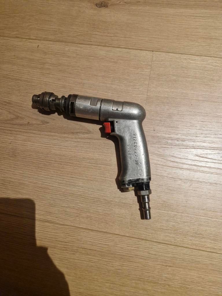 Pneumatische boormachine - Gebruikt, Doe-het-zelf en Verbouw, Gereedschap | Boormachines, Ophalen of Verzenden, Gebruikt, Boormachine