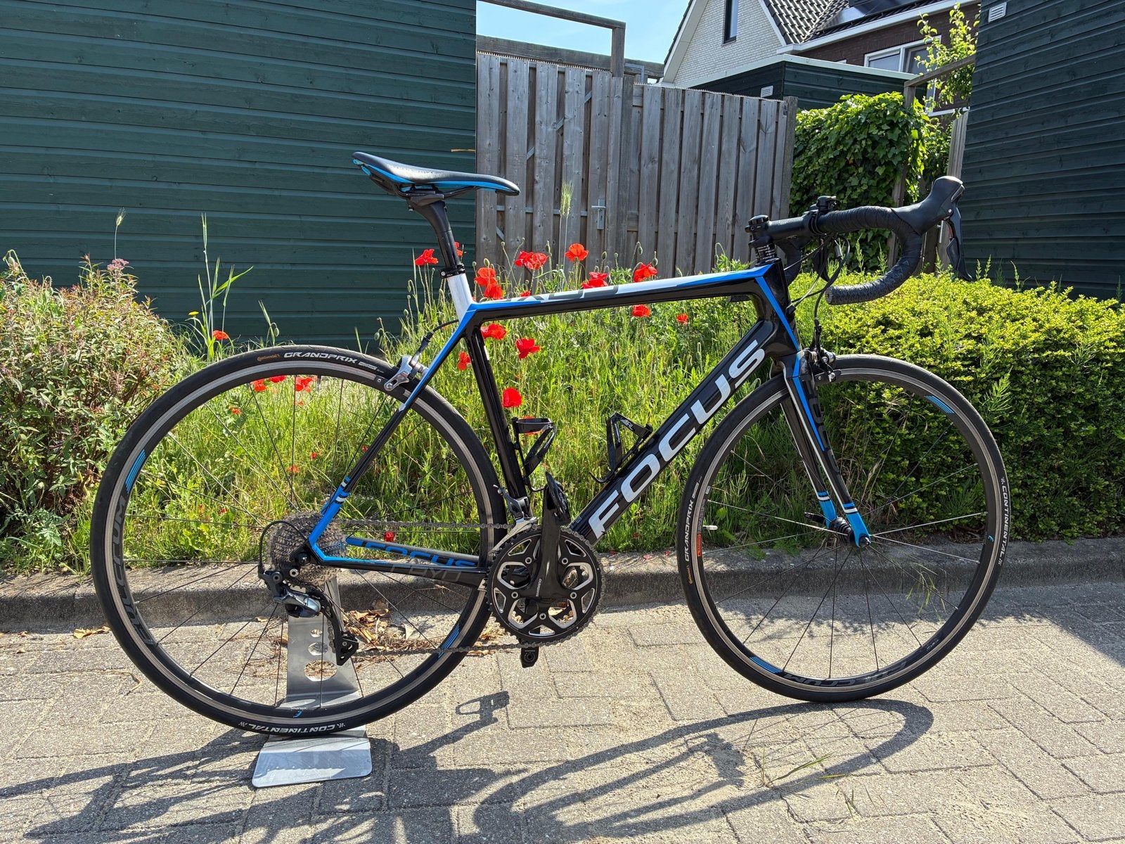 Racefiets Focus uit 2017 - Ultegra afgemonteerd, 28 inch, Gebruikt, Carbon, Velgrem