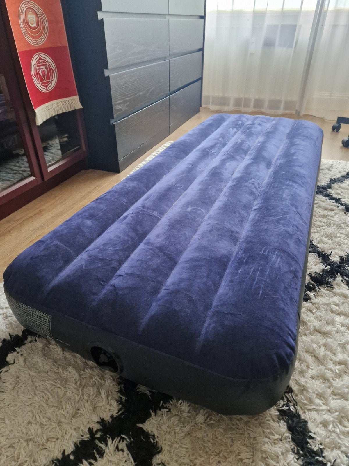 Luchtbed 1-persoons 73x185 cm - Exclusief pomp, Caravans en Kamperen, Ophalen of Verzenden