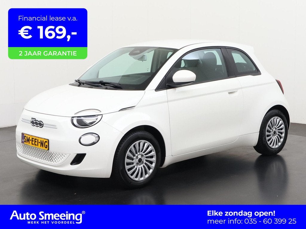 Fiat 500e Action 24 kWh | SOH 93% | Apple Carplay | Keyless, Auto's, Fiat, 12 maanden, Stof, Gebruikt, 95 pk