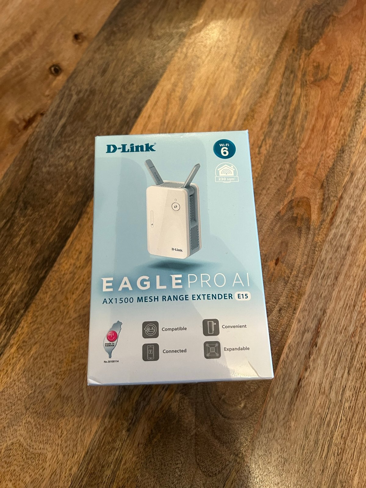D-Link Eagle Pro AI AX1500 Mesh Range Extender E15, Ophalen of Verzenden, Zo goed als nieuw, Router