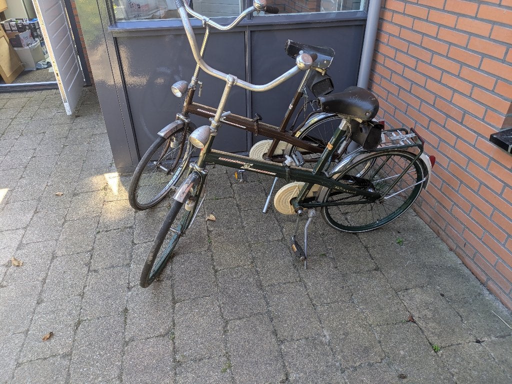 2 Batavus Intercycle Holland vouwfietsen, Ophalen, Gebruikt, Batavus, Deels opvouwbaar