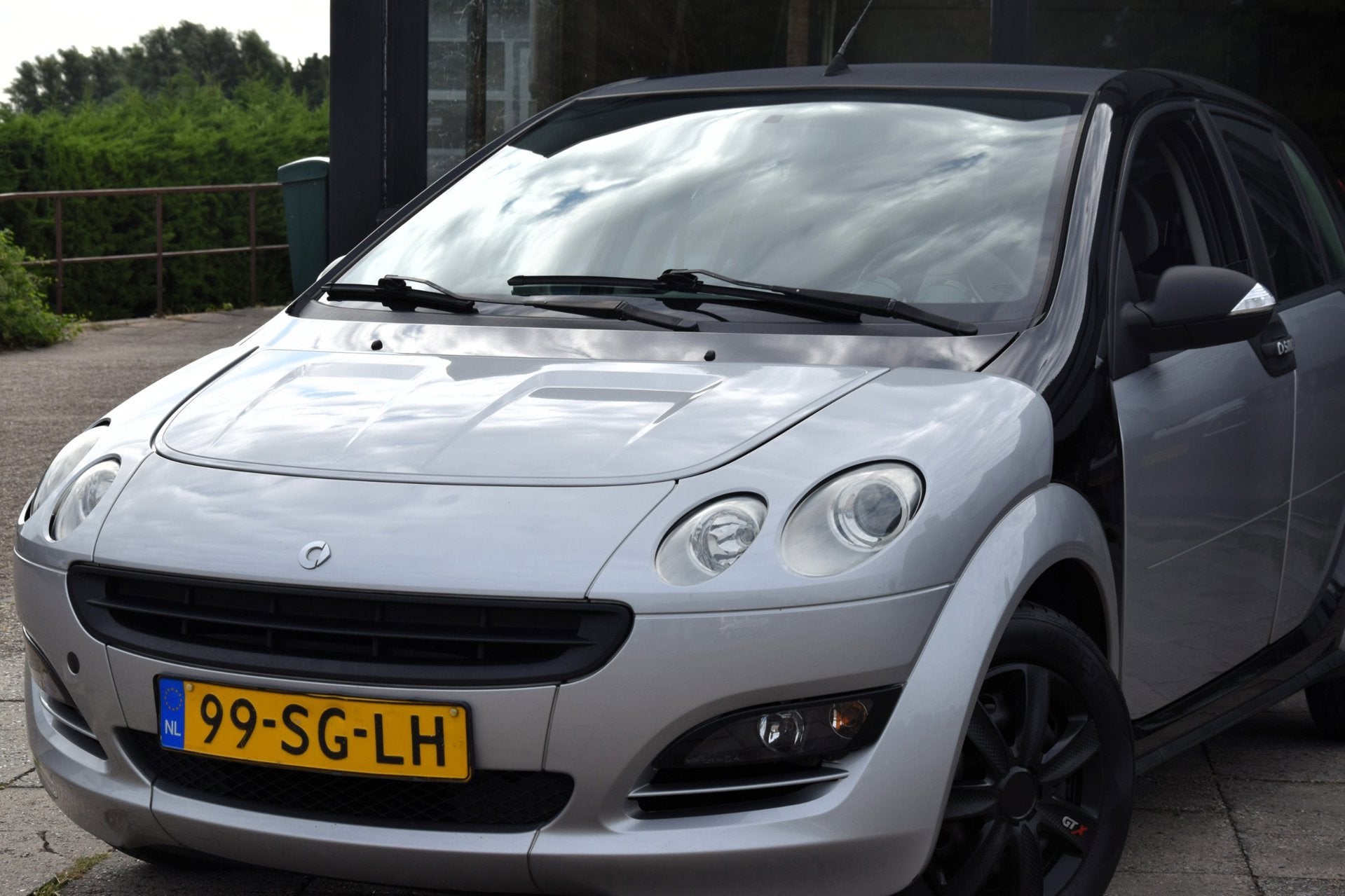 Smart Forfour 1.0 pure, Auto's, Voorwielaandrijving, ForFour, Zwart, Origineel Nederlands