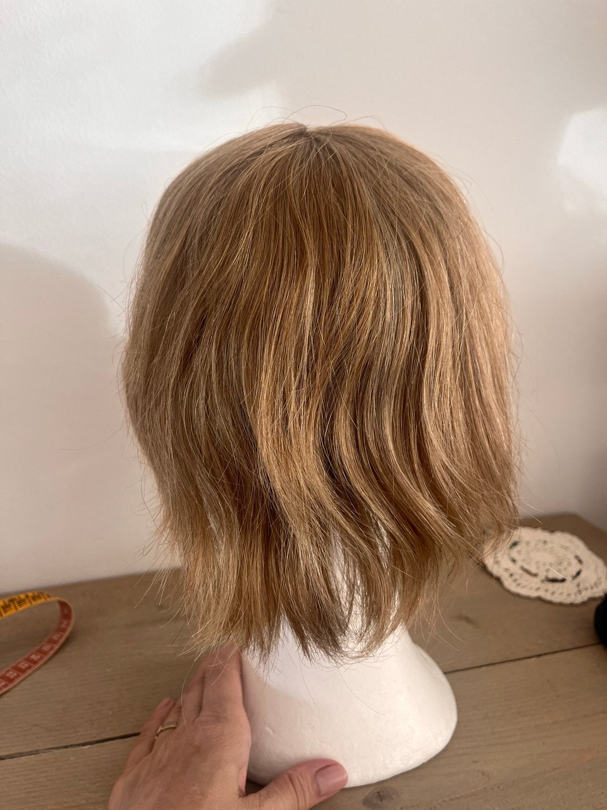 100% Echt Haar Topper - Natuurlijke Look & Volume, Sieraden, Tassen en Uiterlijk, Uiterlijk | Haarverzorging, Ophalen of Verzenden