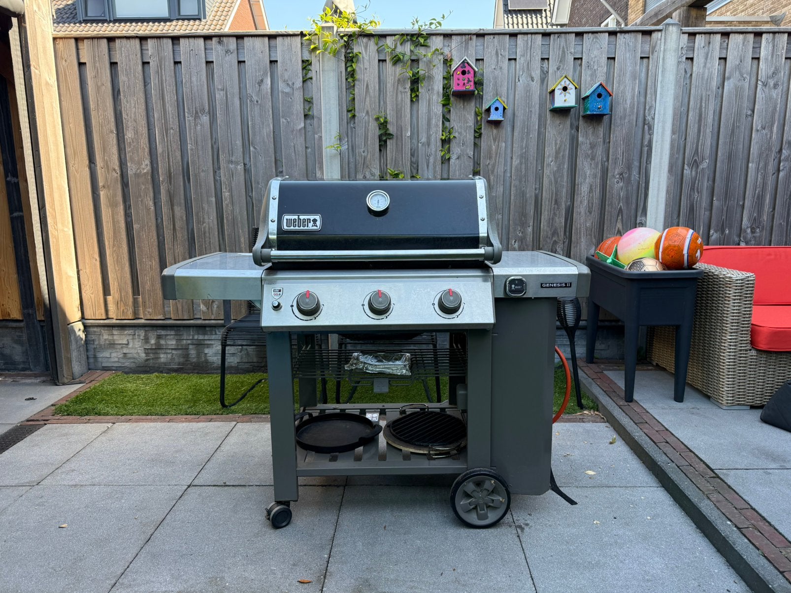Weber Genesis II- E-310 gasbbq - 3 branders, Ophalen, Gebruikt