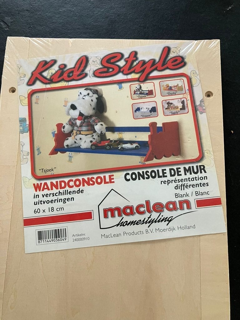 NIEUW wandconsole / wandplank voor kinderen zelf schilderen, Ophalen, Nieuw