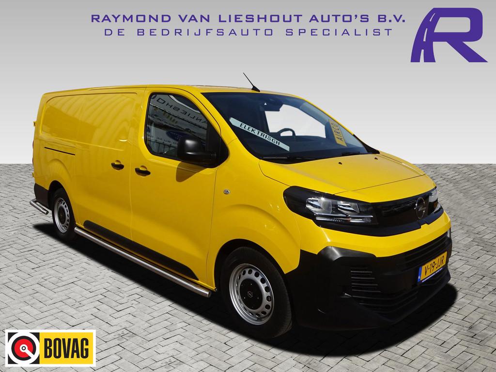 Opel Vivaro Electric L3 50 kWh S.O.H. 95% NIEUW MODEL DIGITA, Auto's, Zwart, Overige kleuren, 230 km, Origineel Nederlands