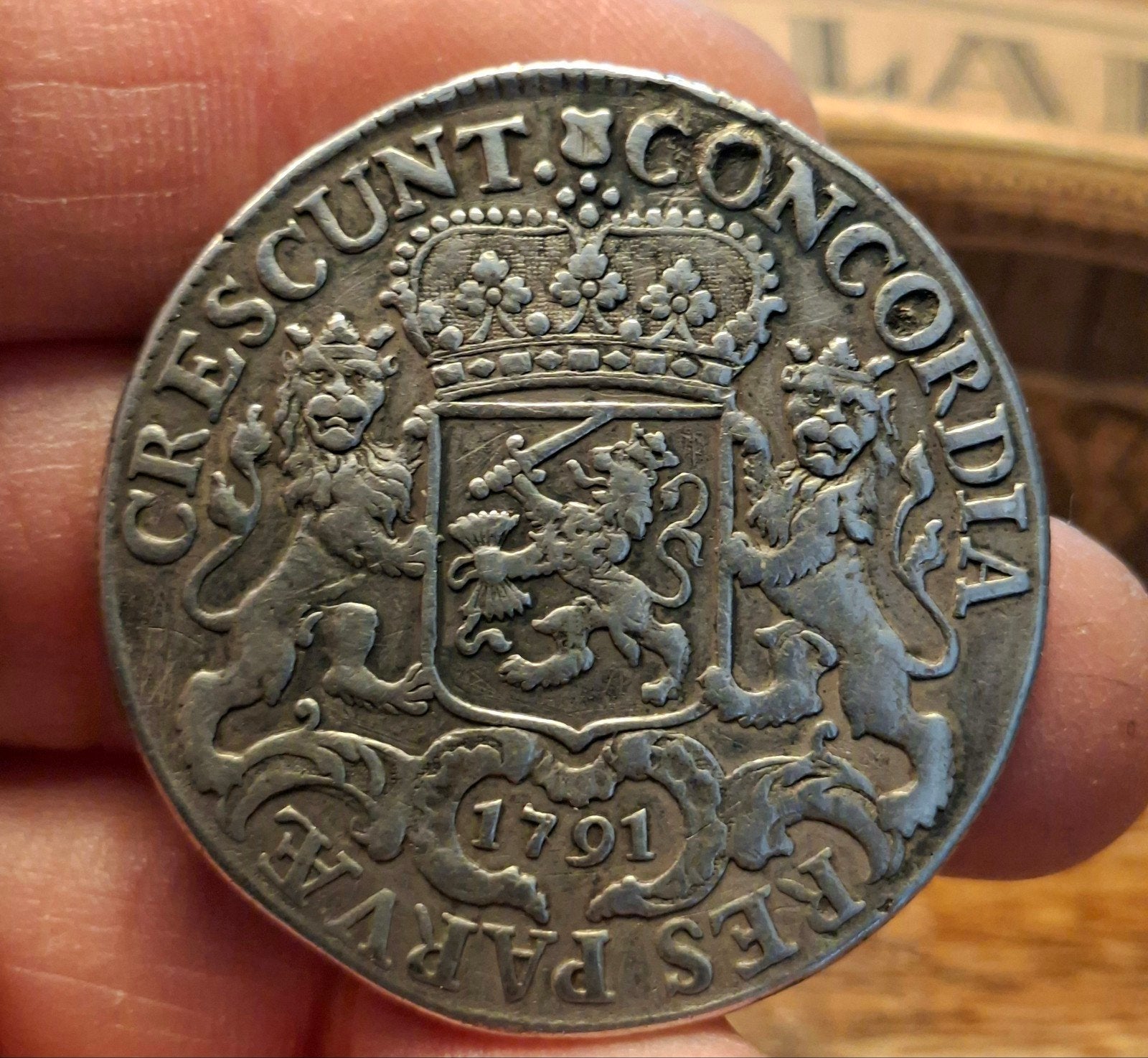 dukaton utrecht 1791 cnm 2.43.101, Ophalen of Verzenden