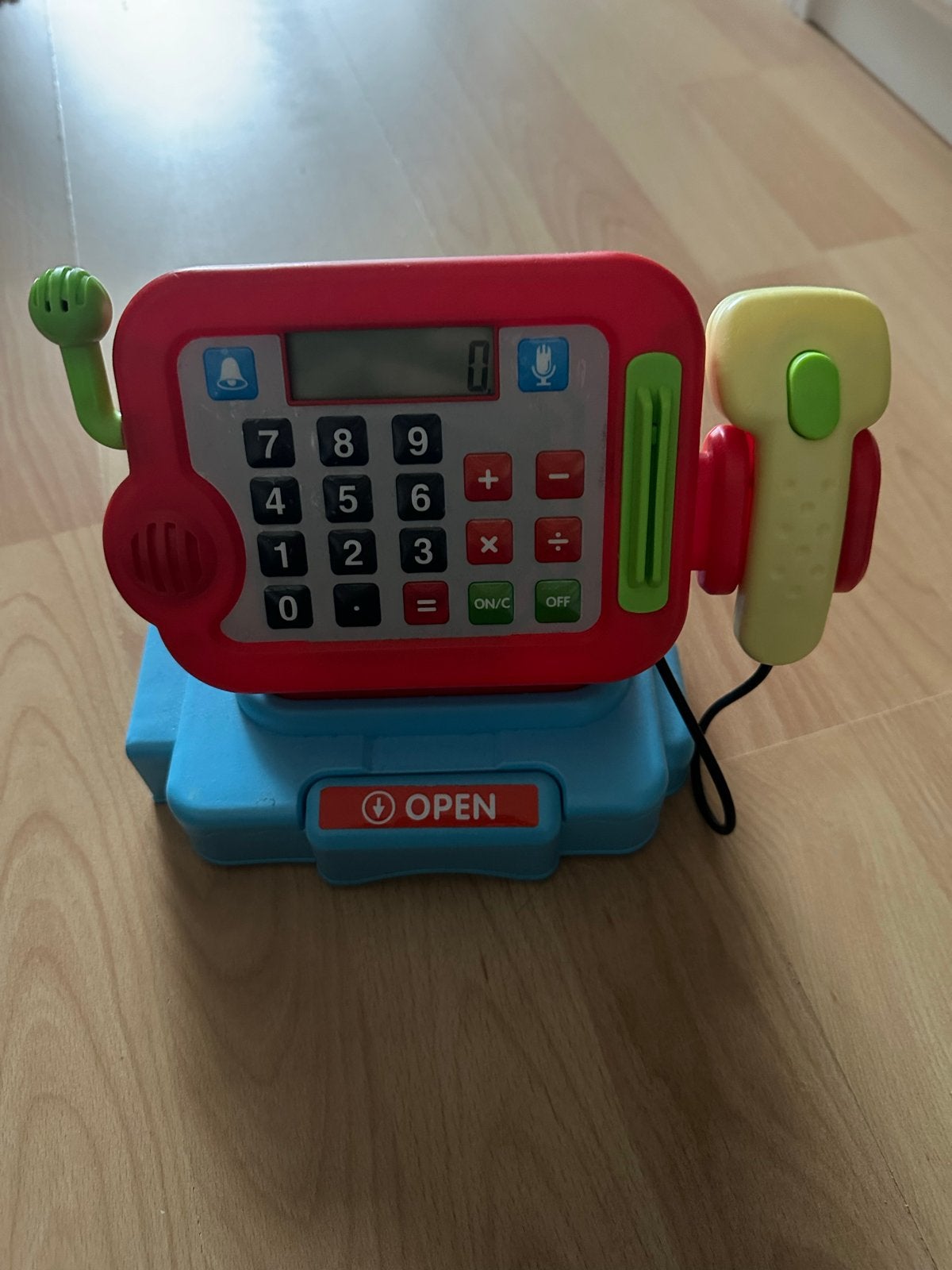 Educatieve speelgoedkassa met rekenfunctie, Ophalen of Verzenden, Gebruikt, Rekenen, Met geluid