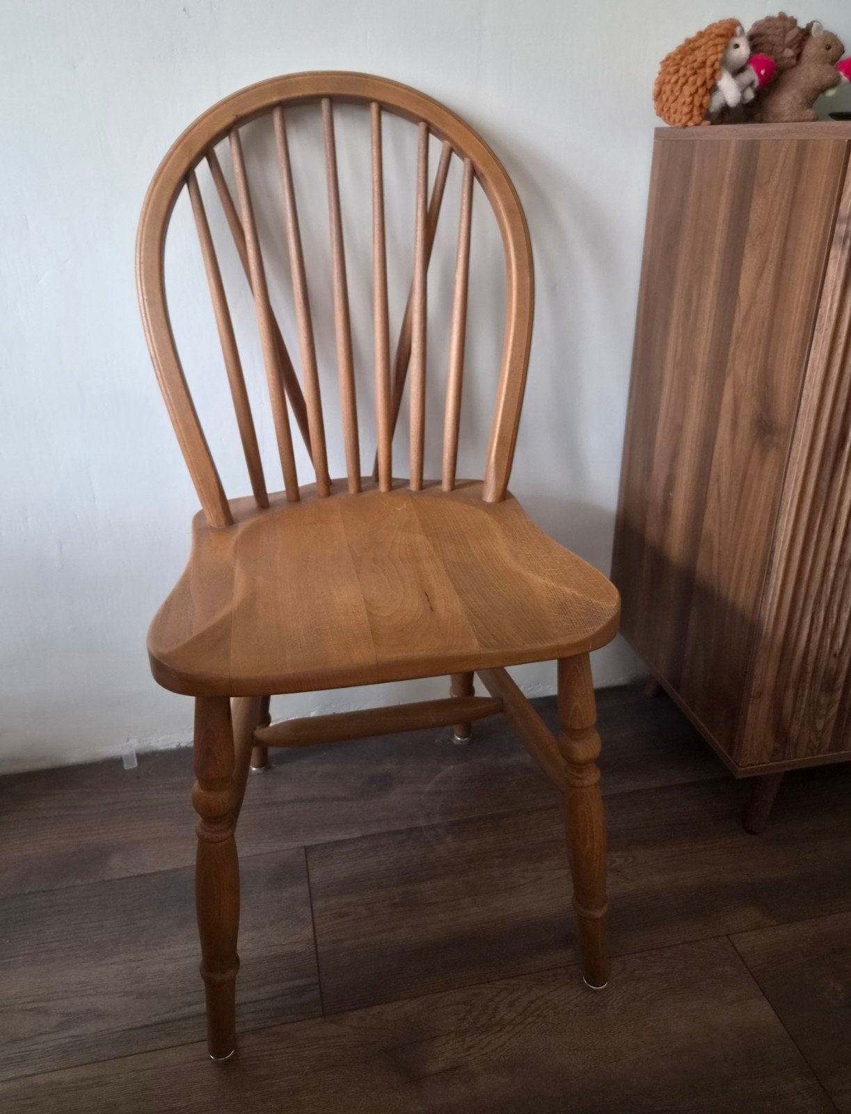 Vintage Spijlenstoel, Antiek en Kunst, Ophalen