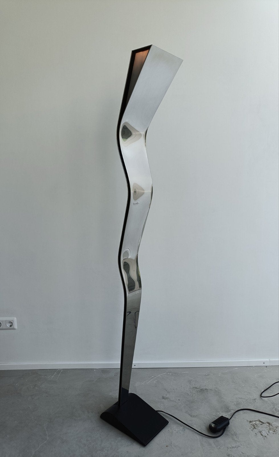 Zeldzame Leucos Diabolo vloerlamp, Ophalen, Zo goed als nieuw, Metaal, 150 tot 200 cm