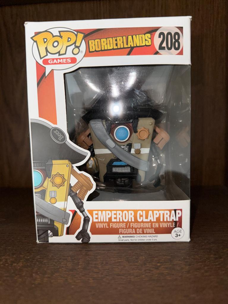 Funko Pop! Borderlands 208 Emperor Claptrap, Ophalen of Verzenden, Nieuw