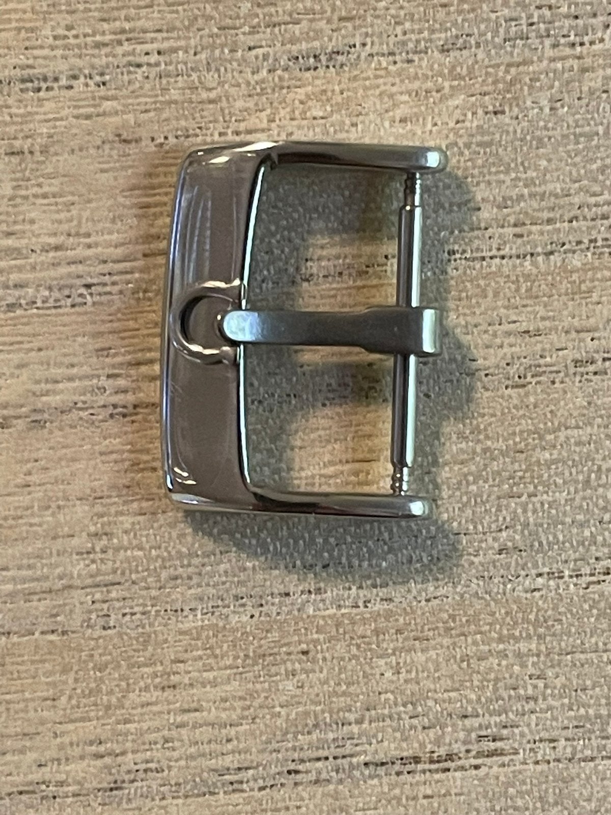 Gesp 16mm horloge Omega logo, Ophalen of Verzenden, Nieuw, Overige kleuren, Minder dan 95 cm