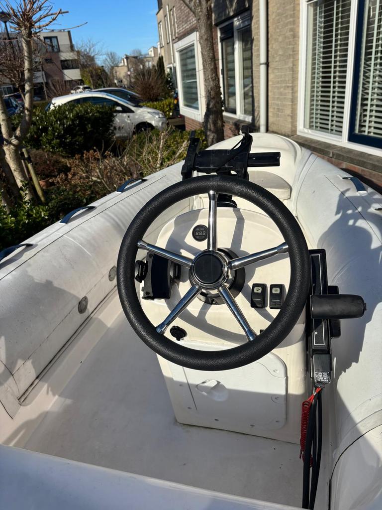Rib rubberboot - 3.15m - 40pk motor, Watersport en Boten, Gebruikt, Benzine, Minder dan 70 pk, Overige materialen