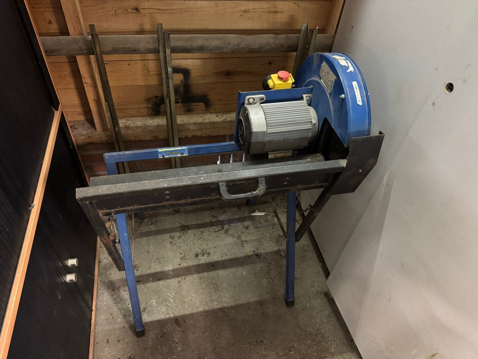 Cirkelzaag LS400 voor brandhout op bok, Ophalen, Gebruikt, Cirkelzaag, 70 mm of meer