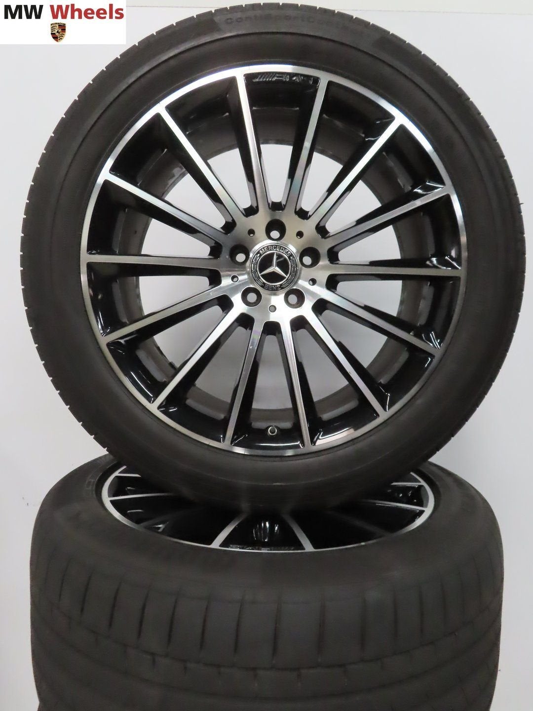 Originele Mercedes GLE 21 inch velgen W167 AMG zomerbanden, Auto-onderdelen, Gebruikt, -, -, Banden en Velgen