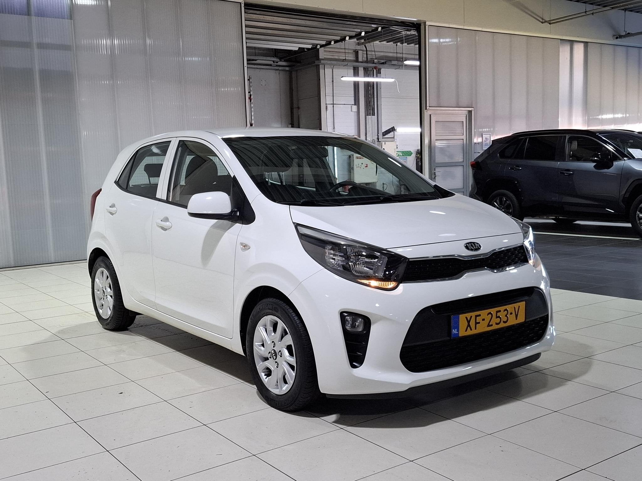 Kia Picanto 1.0 CVVT ComfortPlusLine Navigator Apple Carplay, Auto's, Voorwielaandrijving, Stof, Gebruikt, Euro 6