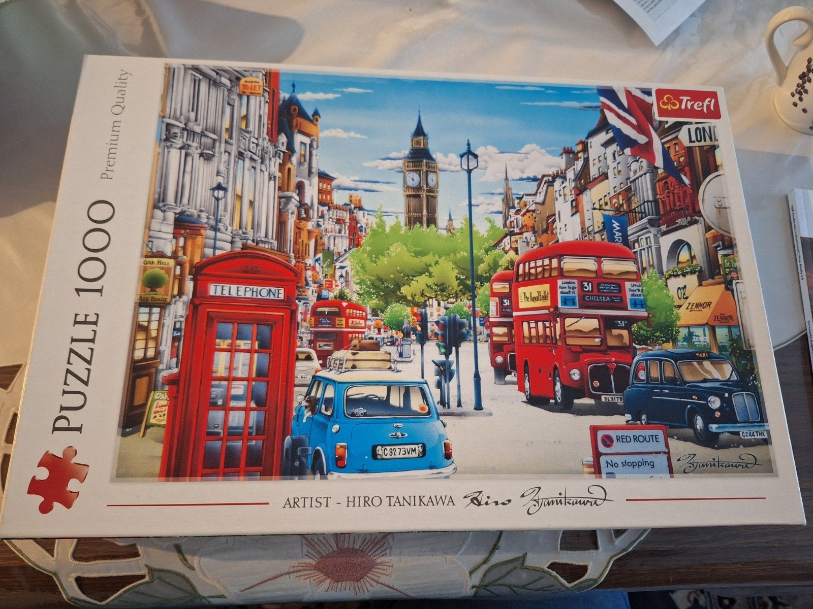 England. Puzzel. 1000 Stukjes. Compleet., Ophalen of Verzenden, 500 t/m 1500 stukjes, Zo goed als nieuw, Legpuzzel