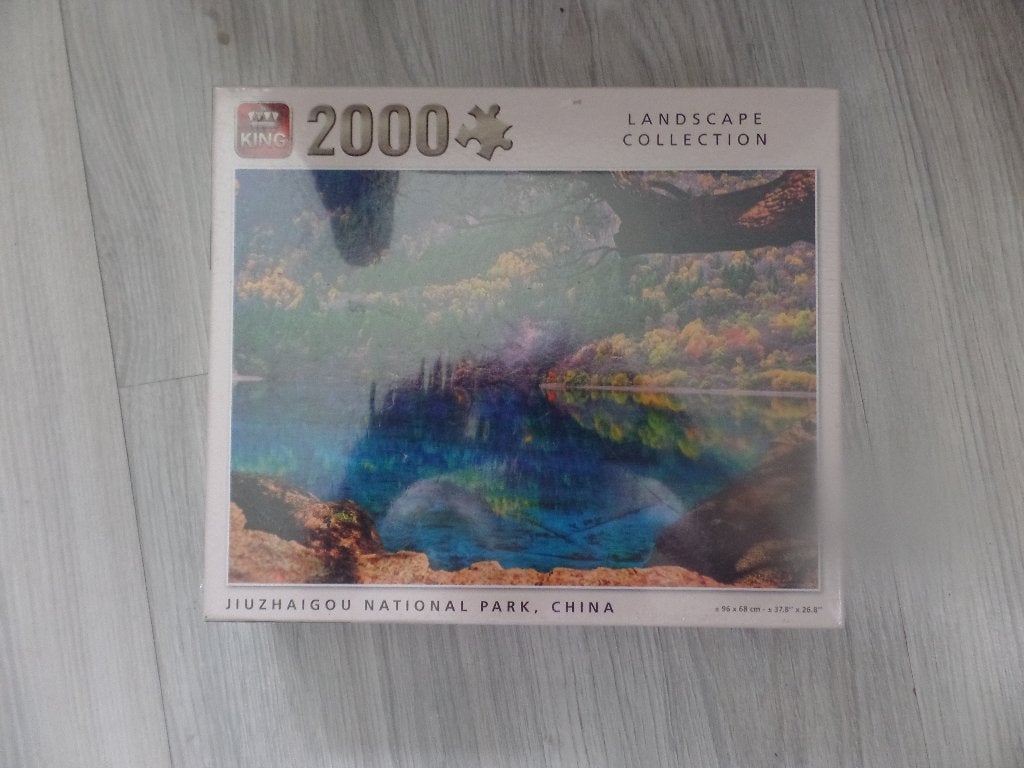 Puzzel Jiuzhaigou National park China 2000 stukjes, Ophalen of Verzenden, Meer dan 1500 stukjes, Nieuw, Legpuzzel