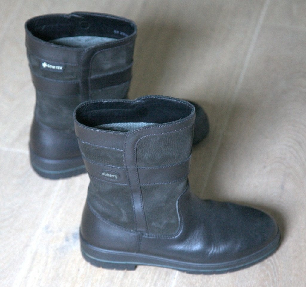Dubarry waterdichte laarzen, Zwart, Lage of Enkellaarzen, Zo goed als nieuw, Ophalen
