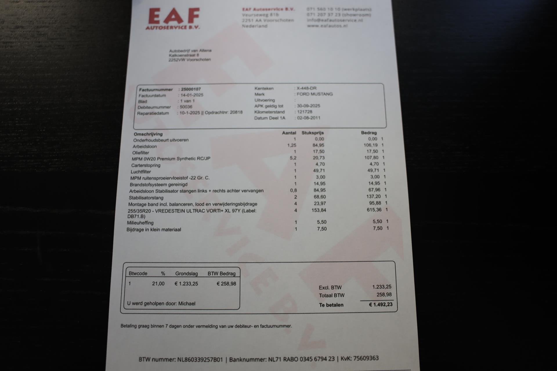 Ford USA Mustang 3.6 V6 / Aut / TOPSTAAT / Navi / Ecc / Elek, Automaat, Euro 5, Achterwielaandrijving, Gebruikt