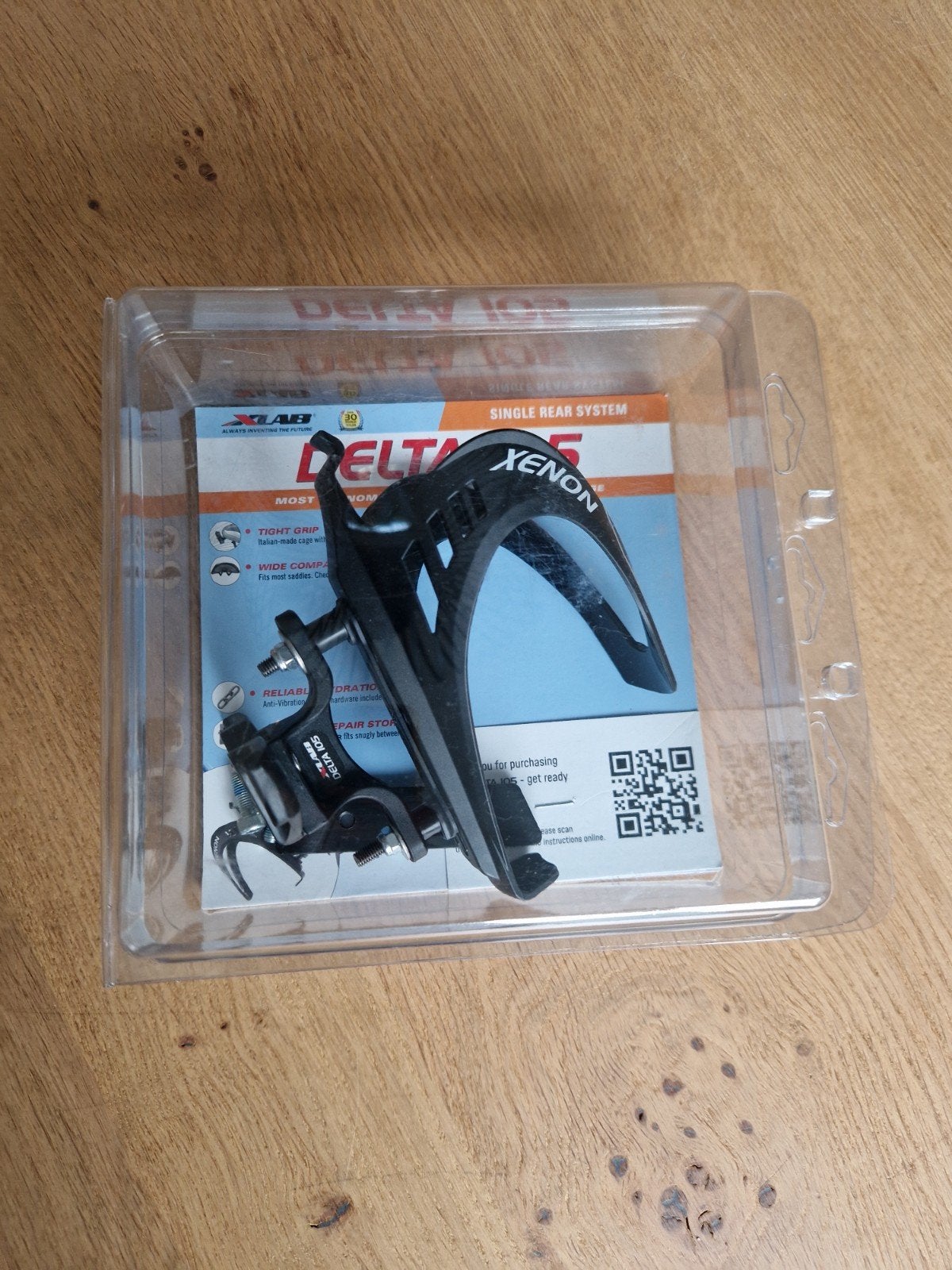 XLAB Delta 105 zadel bidonhouder zwart, Ophalen of Verzenden, Xlab, Gravelbike, Overige typen