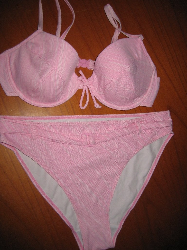 Roze bikini, broek M, top 80C, Ophalen of Verzenden, Zo goed als nieuw, Roze, Bikini