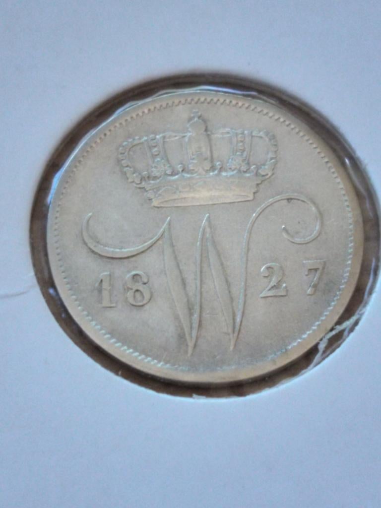 10 cent 1827 Willem 1, Ophalen of Verzenden, Koning Willem I, 10 cent