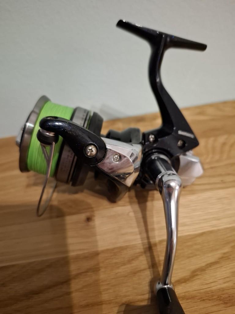vismolen Shimano Aero 4000 FA, Ophalen of Verzenden, Zo goed als nieuw, Molen