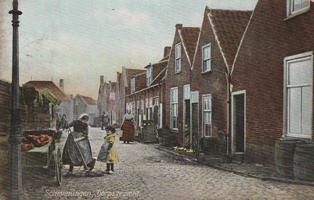 Scheveningen       Werfstraat, Ophalen of Verzenden, Voor 1920, Gelopen, Zuid-Holland