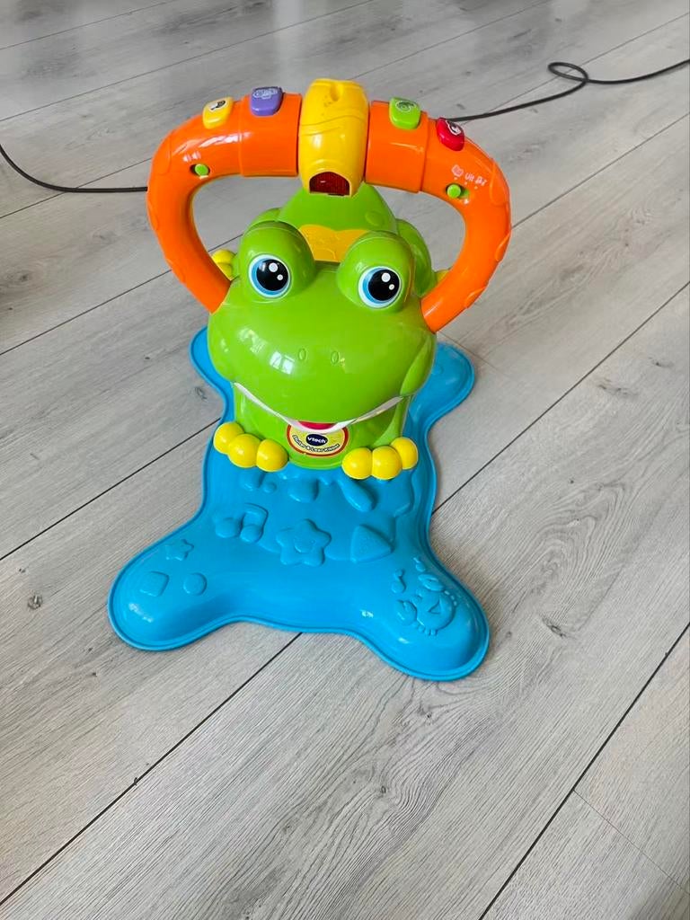 VTech Stuiter & Leer Kikker - Interactief Speelgoed, Ophalen of Verzenden, Zo goed als nieuw, 6 maanden tot 2 jaar
