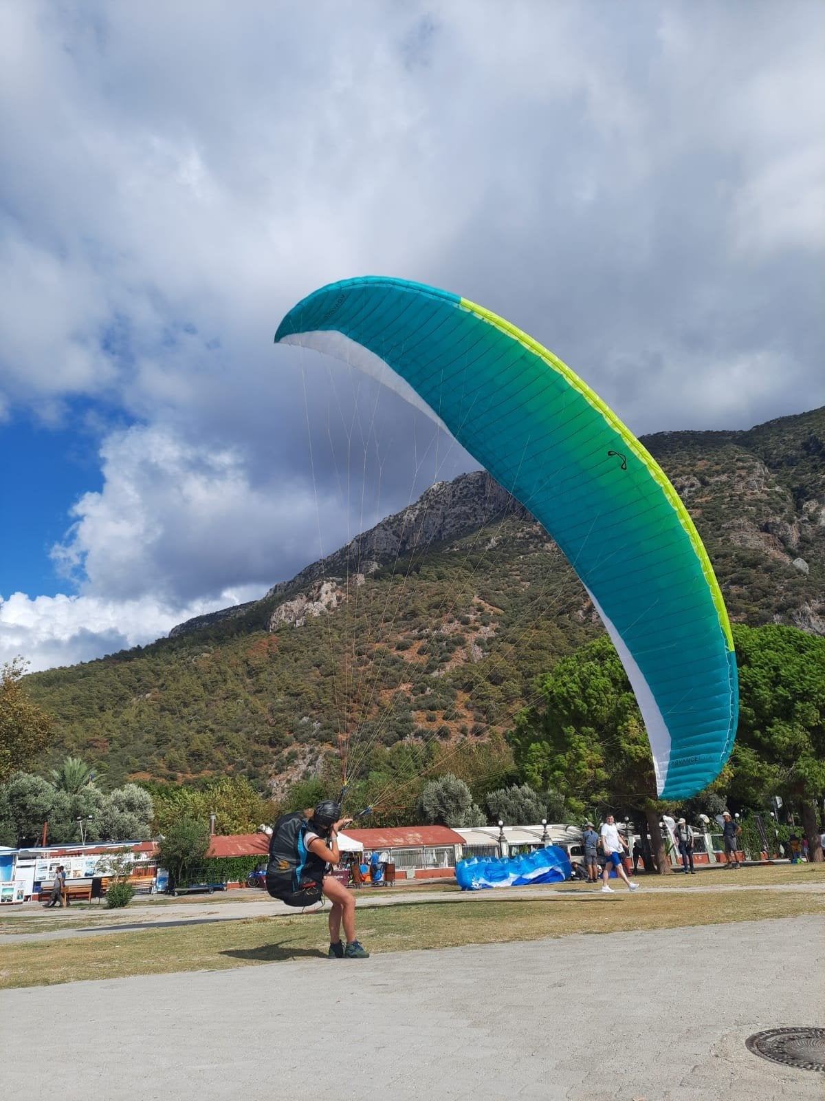 paraglider advance iota 2 23, Sport en Fitness, Ophalen of Verzenden, Zo goed als nieuw, Scherm