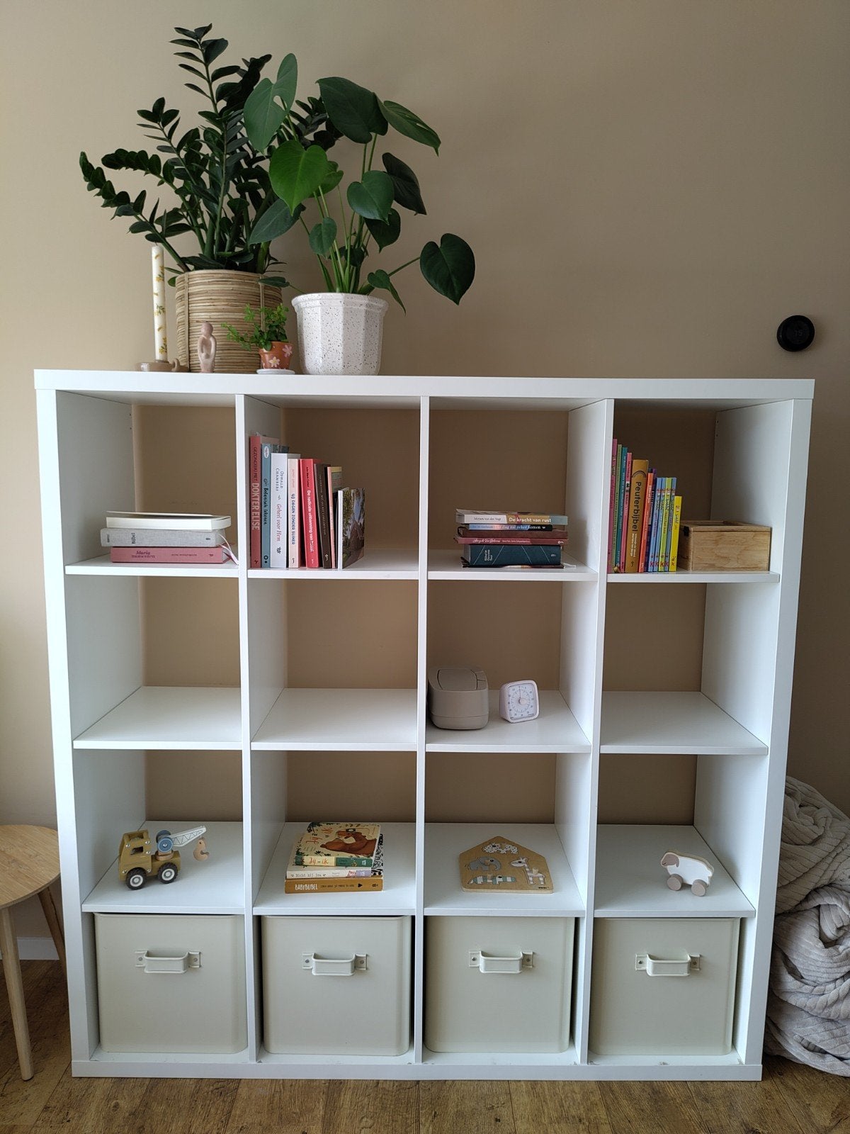 Ikea kallax kast 16 vakken 147x147 (excl bakken), Ophalen, Gebruikt, 100 tot 150 cm, 100 tot 150 cm