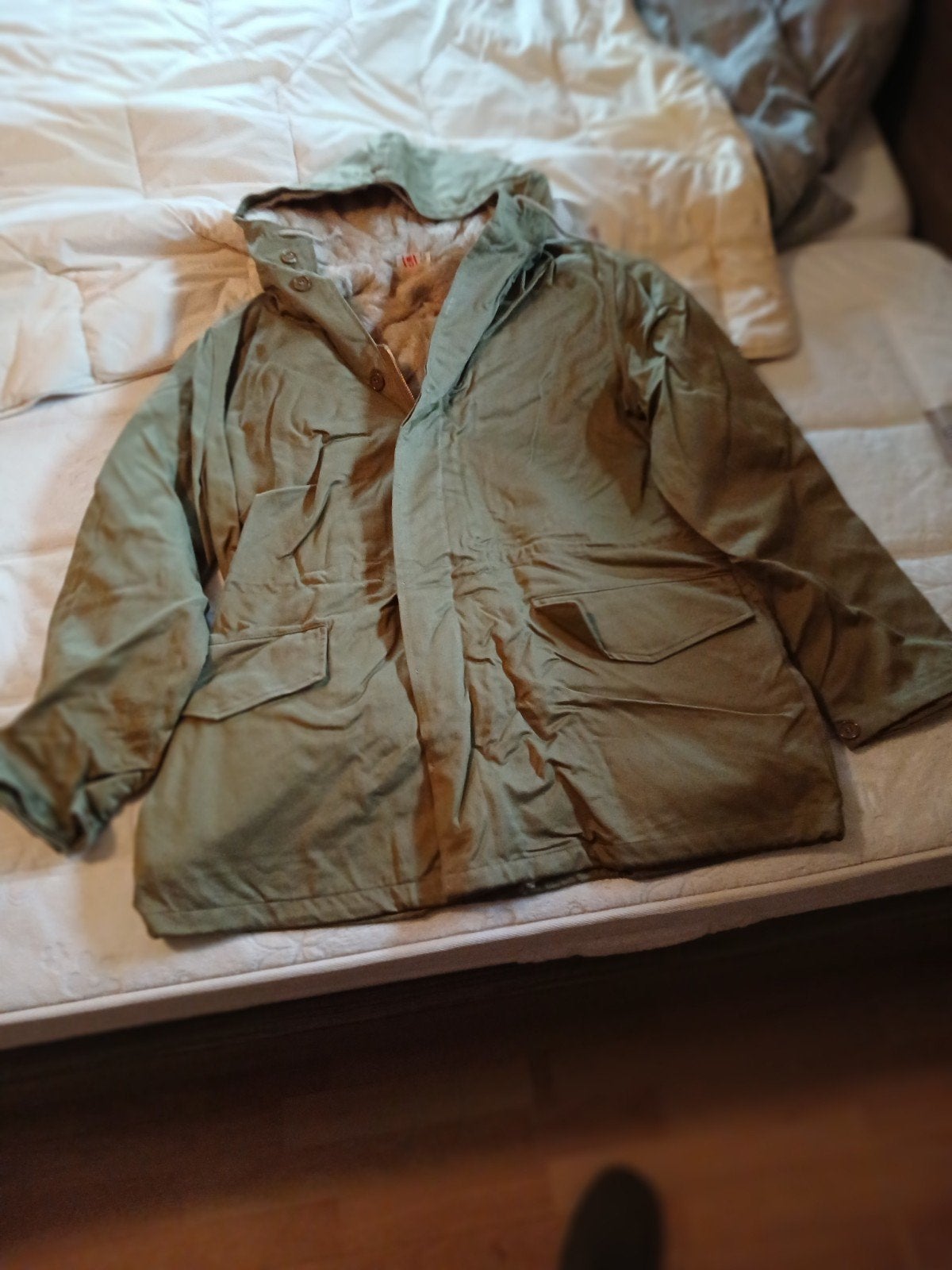 Doorwerkpak maat 54 voor buiten ., Ophalen, Beige, Maat 46/48 (XL) of groter, Nieuw
