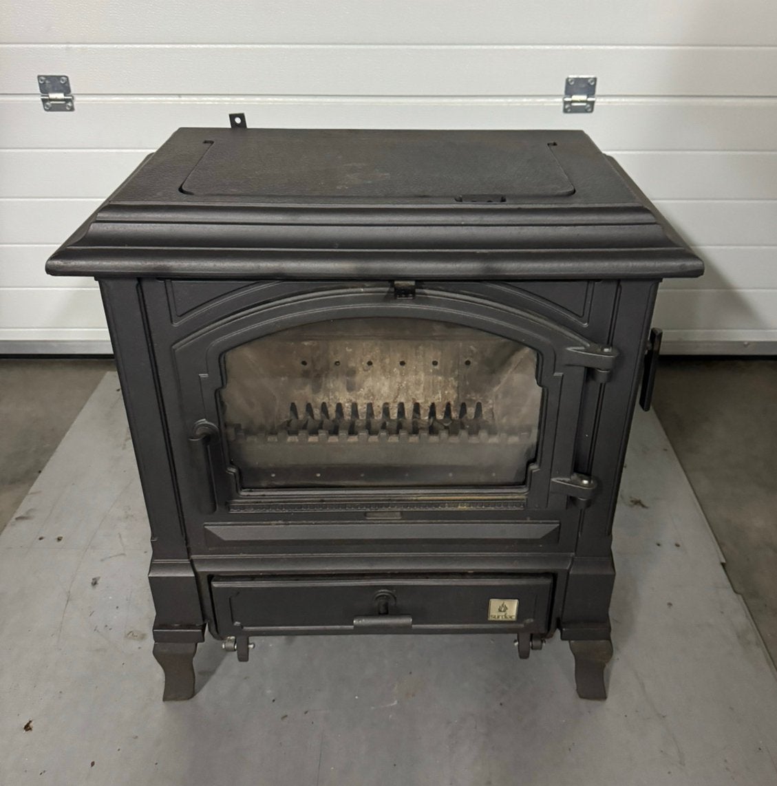 Houtkachel kolenkachel Surdiac Harmony I 11kw, Huis en Inrichting, Ophalen, Gebruikt, Hout, Allesbrander