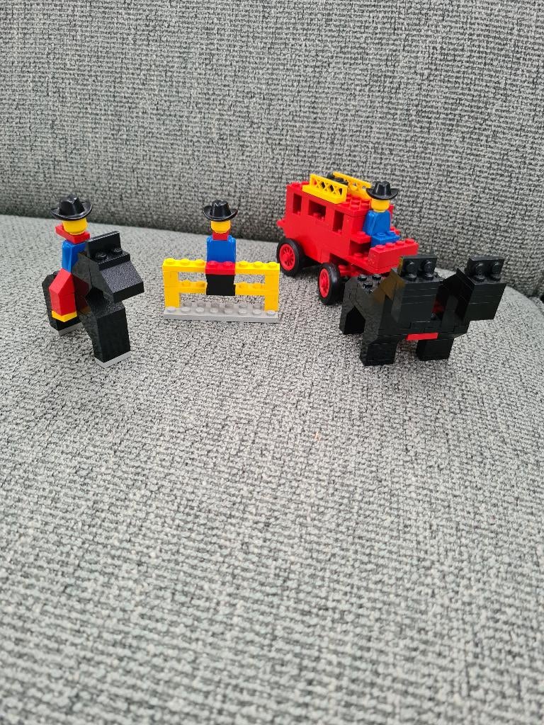 Lego vintage set 617 en 697 cowboys, Lego, Gebruikt, Overige thema's, Lego