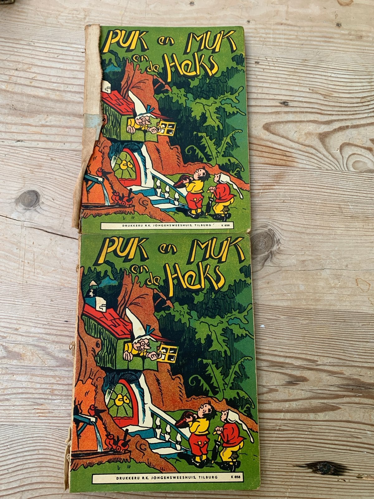 Puk en Muk en de Heks - Sprookjesboek, Boeken, Ophalen of Verzenden, Gelezen, Sprookjes