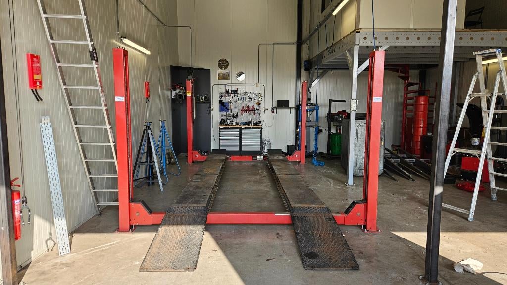 4 koloms hefbrug autobrug OMA 526L5 5000Kg APK brug RAI keur, Ophalen