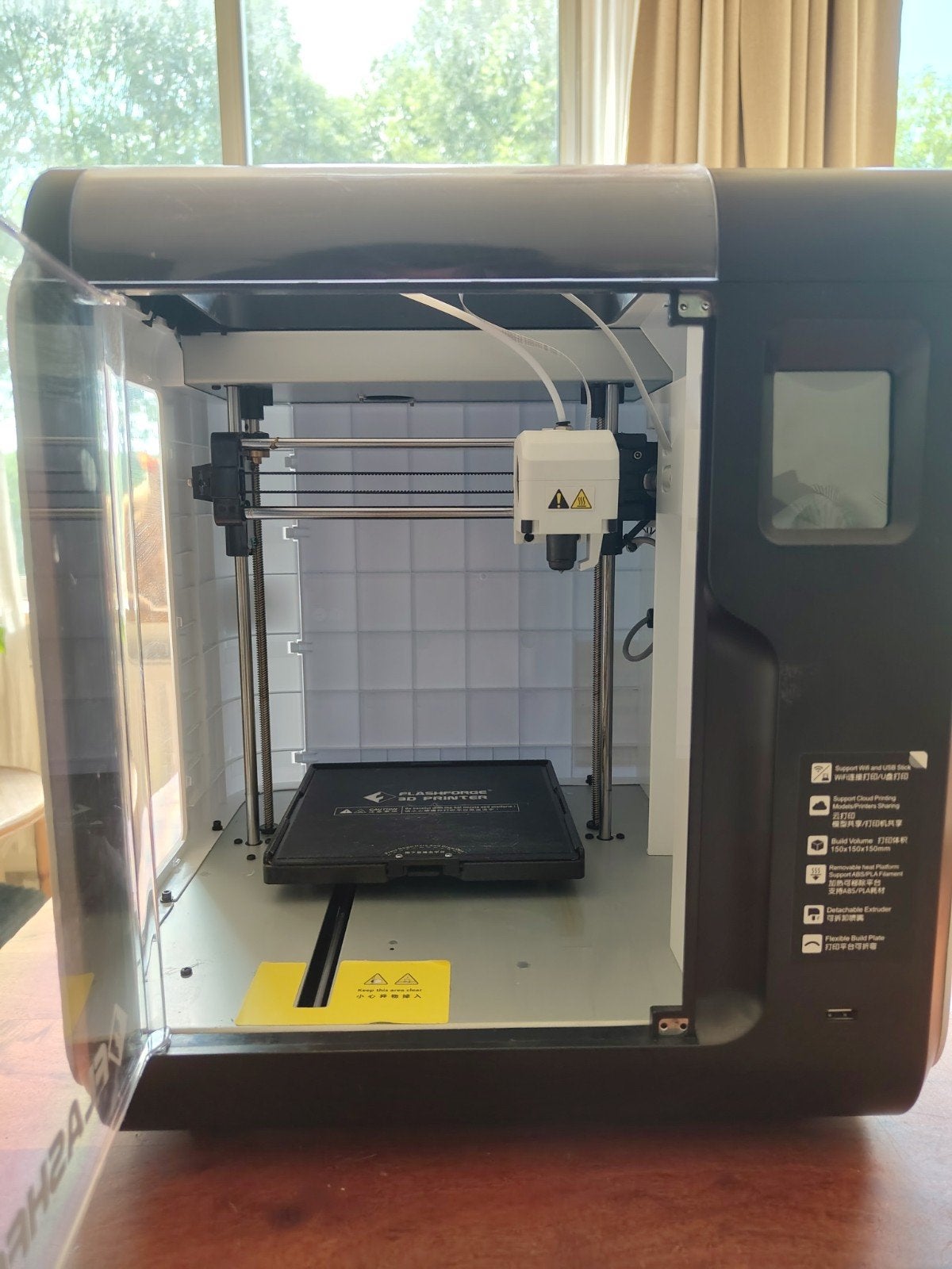 Flashforge Adventurer 3 3D-printer, Computers en Software, 3D Printers, Gebruikt, Filament, Ingebouwde Wi-Fi, Ophalen