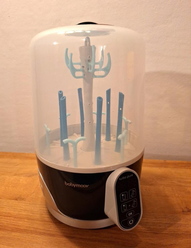 Babymoov Turbo Pure Sterilisator & Flessendroger, Ophalen of Verzenden, Zo goed als nieuw, Sterilisator