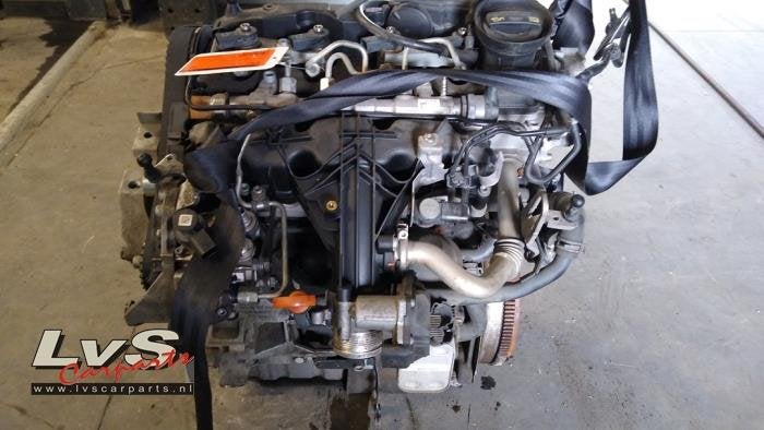 Motor van een Volkswagen Passat, Gebruikt, -, Volkswagen, -